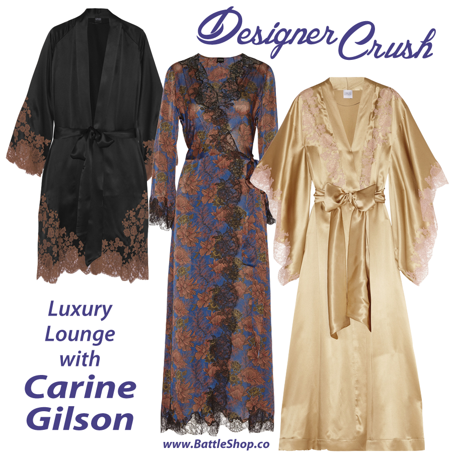 Designer Crush – Carine Gilson Luxury Robes